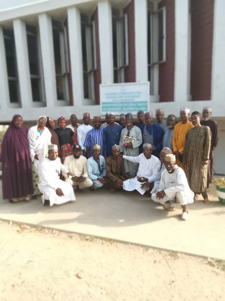 The visiting team and Bauchi hosts after the stop at the National Museum, Bauchi.
